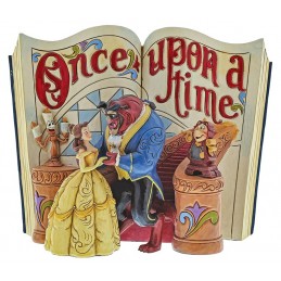 ENESCO BEAUTY AND THE BEAST STORYBOOK STATUE FIGURE