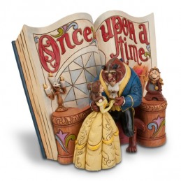 LA BELLA E LA BESTIA STORYBOOK STATUA FIGURE ENESCO