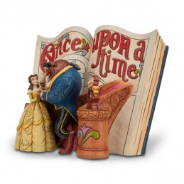 LA BELLA E LA BESTIA STORYBOOK STATUA FIGURE ENESCO