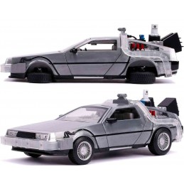 SIMBA TOYS  BACK TO THE FUTURE PART II DELOREAN DIE CAST 1/24 MODEL