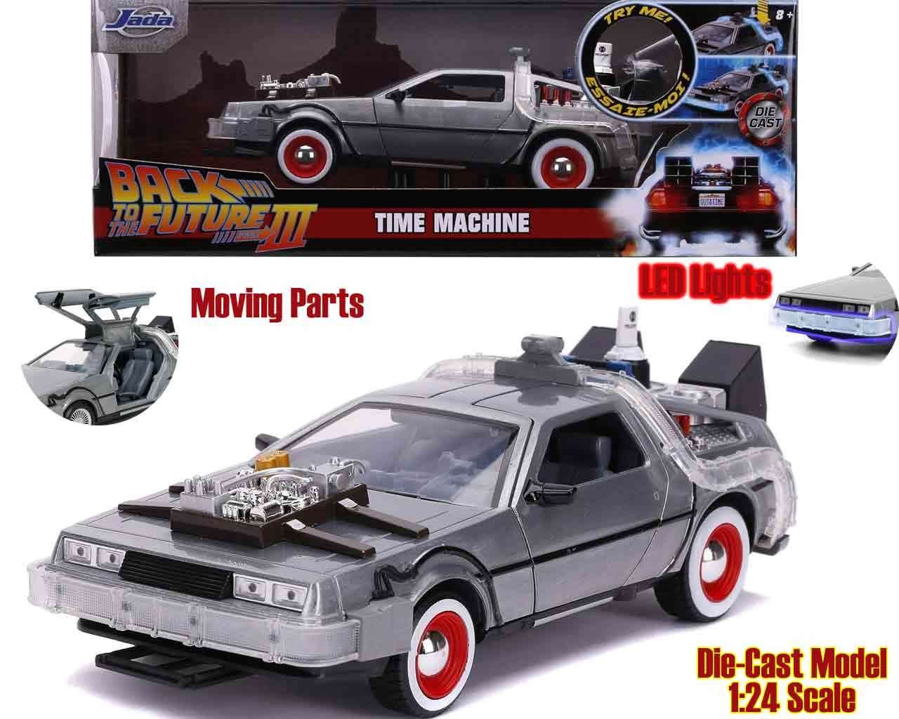 Jada Toys Back to The Future Part I 1:24 Time Machine Die-cast Car