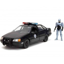 ROBOCOP FORD TAURUS WITH ROBOCOP FIGURE DIE CAST 1/24 MODEL JADA TOYS