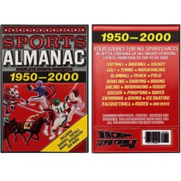 FANATTIK BACK TO THE FUTURE SPORT ALMANAC METAL INGOT