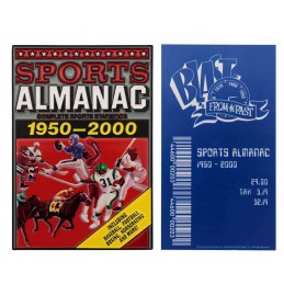 FANATTIK BACK TO THE FUTURE SPORT ALMANAC METAL INGOT