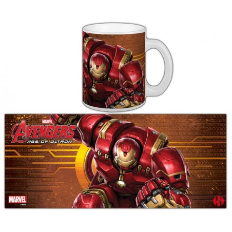 AVENGERS AGE OF ULTRON IRON MAN HULKBUSTER MUG TAZZA IN CERAMICA