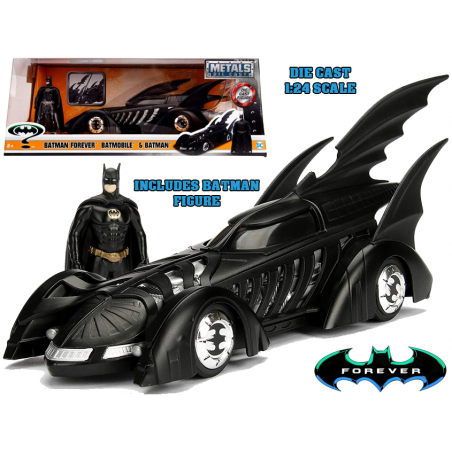 BATMAN FOREVER BATMOBILE DIE CAST 1/24 MODEL