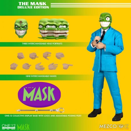 THE MASK COMIC DELUXE ONE:12 COLLECTIVE ACTION FIGURE