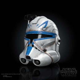 HASBRO STAR WARS ELECTRONIC HELMET CLONE CAPTAIN REX FULL SCALE CASCO 1/1