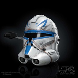 HASBRO STAR WARS ELECTRONIC HELMET CLONE CAPTAIN REX FULL SCALE CASCO 1/1