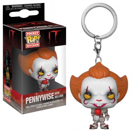 IT 2 POCKET POP! KEYCHAIN PENNYWISE WITH BALLOON