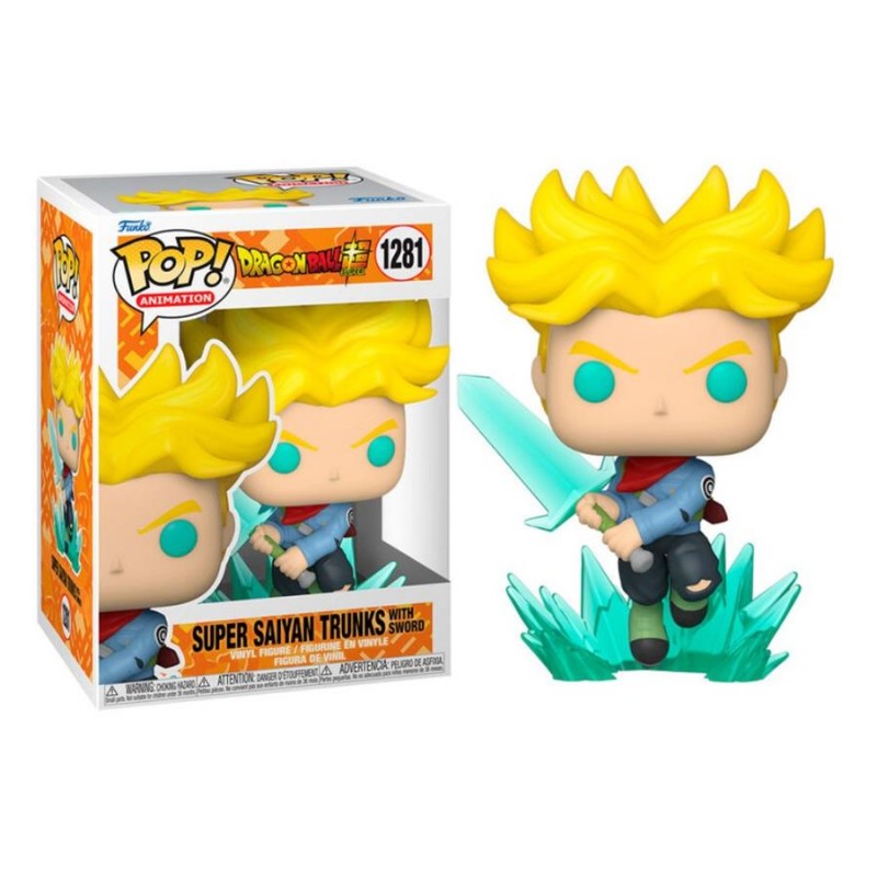 FUNKO FUNKO POP! DRAGON BALL SUPER - SUPER SAIYAN TRUNKS WITH SWORD FIGURE