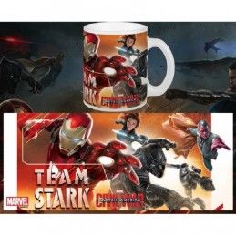 SEMIC CAPTAIN AMERICA CIVIL WAR TEAM STARK MUG TAZZA IN CERAMICA