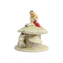 ENESCO DISNEY ALICE IN WONDERLAND AND FRIENDS STATUE RESIN FIGURE