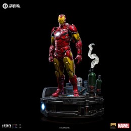 IRON STUDIOS MARVEL COMICS IRON MAN UNLEASHED ART SCALE DELUXE 1/10 STATUE FIGURE