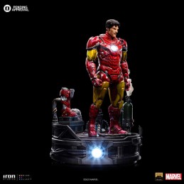 IRON STUDIOS MARVEL COMICS IRON MAN UNLEASHED ART SCALE DELUXE 1/10 STATUE FIGURE