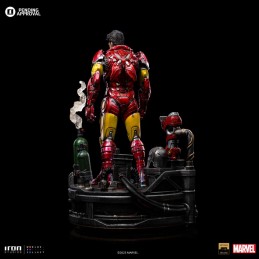 IRON STUDIOS MARVEL COMICS IRON MAN UNLEASHED ART SCALE DELUXE 1/10 STATUE FIGURE