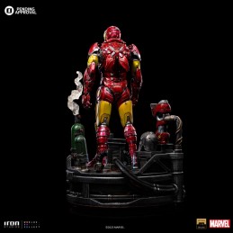 IRON STUDIOS MARVEL COMICS IRON MAN UNLEASHED ART SCALE DELUXE 1/10 STATUE FIGURE