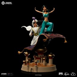 DISNEY CLASSICS ALADDIN AND JASMINE ART SCALE 1/10 STATUA FIGURE IRON STUDIOS