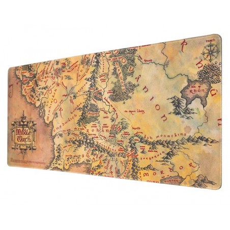 LORD OF THE RING MIDDLE EARTH MAP XL DESK MAT