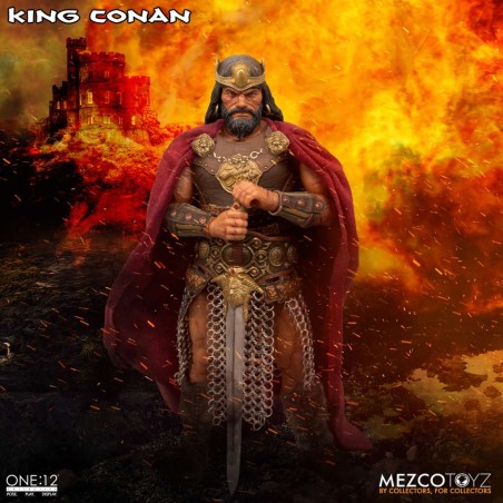 CONAN THE BARBARIAN KING CONAN ONE:12 ACTION FIGURE