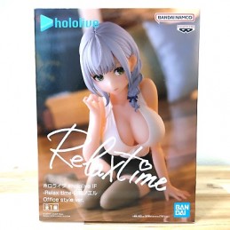 BANPRESTO HOLOLIVE PRODUCTION RELAX TIME SHIROGANE NOEL OFFICE STYLE VER STATUE FIGURE