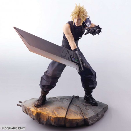 FINAL FANTASY 7 REBIRTH CLOUD STRIFE STATIC ARTS STATUA