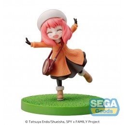 SPY X FAMILY LUMINASTA ANYA FORGER FAMILY OOTING 2 STATUA FIGURE SEGA GOODS