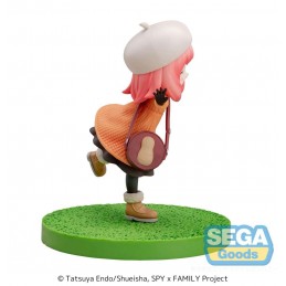 SPY X FAMILY LUMINASTA ANYA FORGER FAMILY OOTING 2 STATUA FIGURE SEGA GOODS