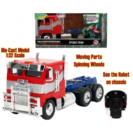 TRANSFORMERS RISE OF THE BEASTS OPTIMUS PRIME DIE CAST 1/32 MODEL