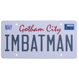 FANATTIK BATMAN I AM BATMAN LICENSE PLATE REPLICA