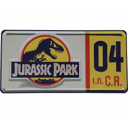 FANATTIK JURASSIC PARK LICENSE PLATE REPLICA