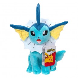 JAZWARES POKEMON VAPOREON 20CM PELUCHE PLUSH FIGURE