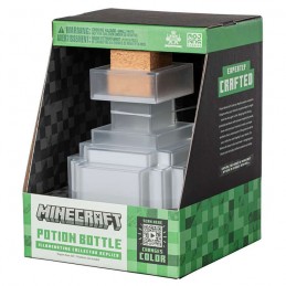 MINECRAFT 3D LAMP POTION BOTTLE LAMPADA ILLUMINATING COLLECTOR REPLICA NOBLE COLLECTIONS