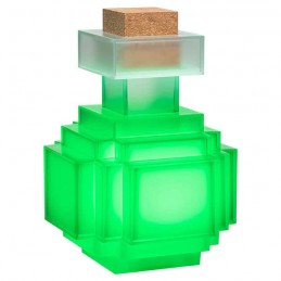 NOBLE COLLECTIONS MINECRAFT 3D LAMP POTION BOTTLE ILLUMINATING COLLECTOR REPLICA