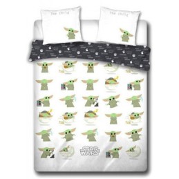 AYMAX STAR WARS THE MANDALORIAN DOUBLE DUVET COVER AND PILLOWCASES