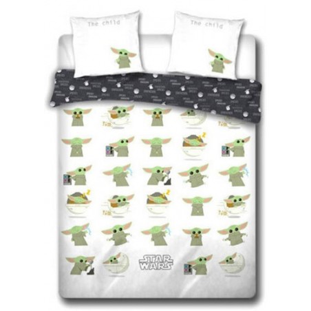 STAR WARS THE MANDALORIAN DOUBLE DUVET COVER AND PILLOWCASES