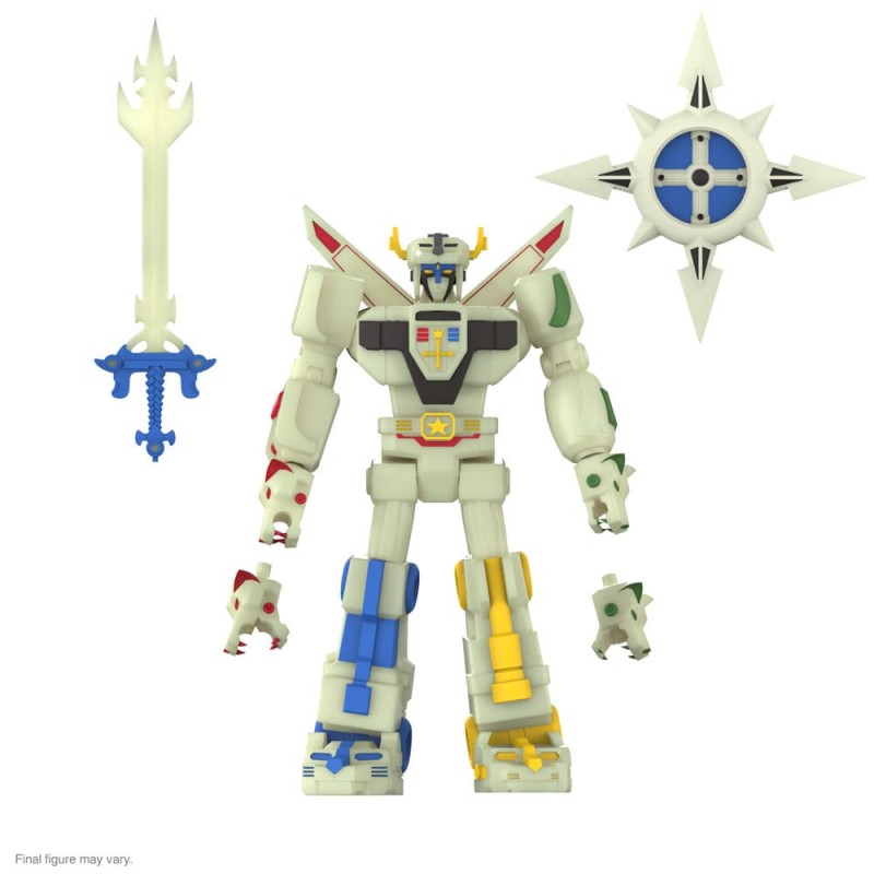 VOLTRON ULTIMATES DEFENDER OF THE UNIVERSE GLOWING ACTION FIGURE SUPER7