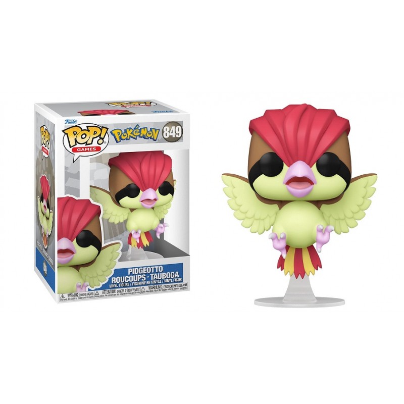 FUNKO FUNKO POP! POKEMON PIDGEOTTO BOBBLE HEAD FIGURE