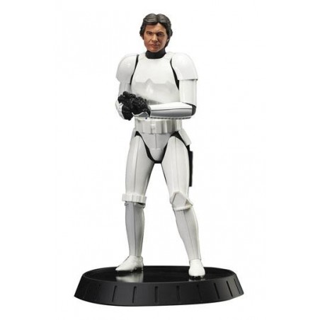 STAR WARS EPISODE IV HAN SOLO STORMTROOPER DISGUISE 40TH ANNIVERSARY STATUE FIGURE
