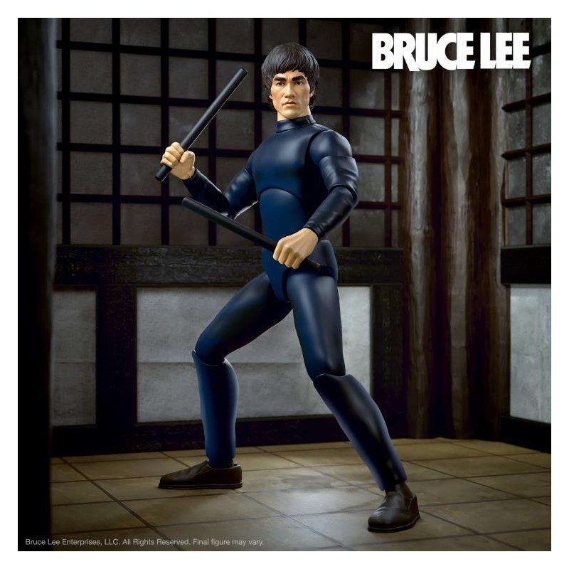 BRUCE LEE ULTIMATES THE OPERATIVE ACTION FIGURE SUPER7