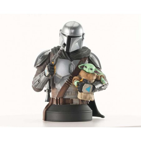 STAR WARS THE MANDALORIAN AND GROGU 1/6 PX BUST