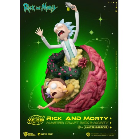 RICK & MORTY MASTER CRAFT LIMITED EDITION STATUE FIGURE