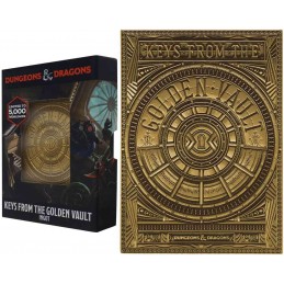 FANATTIK DUNGEONS AND DRAGONS KEYS FROM THE GOLDEN VAULT INGOT