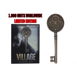 FANATTIK RESIDENT EVIL 8 VILLAGE IRON INSIGNIA KEY REPLICA