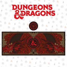 FANATTIK DUNGEONS AND DRAGONS XL DESK MAT AND COASTER