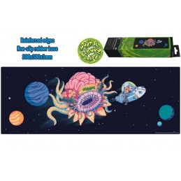 FANATTIK RICK AND MORTY XL DESK MAT AND COASTER