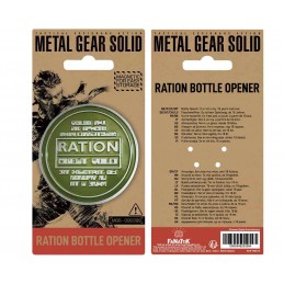 METAL GEAR SOLID RATION BOTTLE OPENER APRIBOTTIGLIE FANATTIK