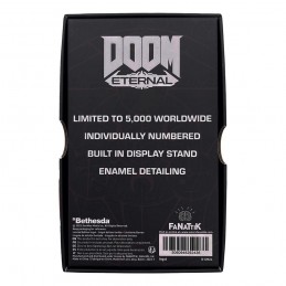 DOOM ETERNAL CRUCIBLE ENAMEL INGOT STAINED GLASS REPLICA LINGOTTO FANATTIK