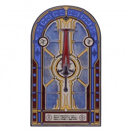 DOOM ETERNAL CRUCIBLE ENAMEL INGOT STAINED GLASS REPLICA LINGOTTO FANATTIK