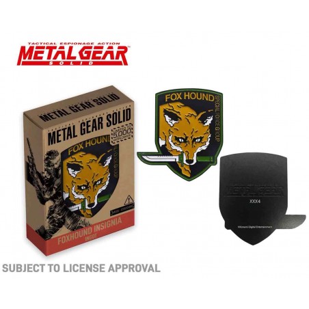 METAL GEAR SOLID FOXHOUND INSIGNIA INGOT LINGOTTO